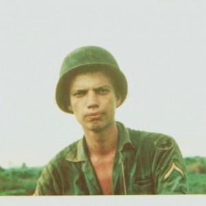 For some reason I never wrote anything on my helmet camouflage cover. In fact, as you can see in this picture, taken about noon on the first day of the Tet Offensive just outside Bien Hoa City, I didn’t even have a camouflage cover on my helmet. Although the picture is a little washed out after all these years, you can see that the helmet actually looks black. That’s because a few days earlier I used it as a pot over an open fire to boil some eggs that had magically appeared from somewhere. If you look real close, you can see that the helmet’s chin straps are missing. That’s because like a dummy, I accidentally burned them off while boiling the eggs.                      Maj.Gen.(ret) David T. Zabecki      Editor Emeritus          Vietnam Magazine                       