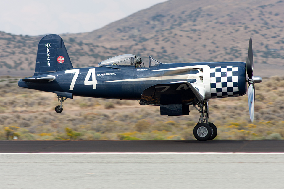 The restored F2G came to Reno ready to race.