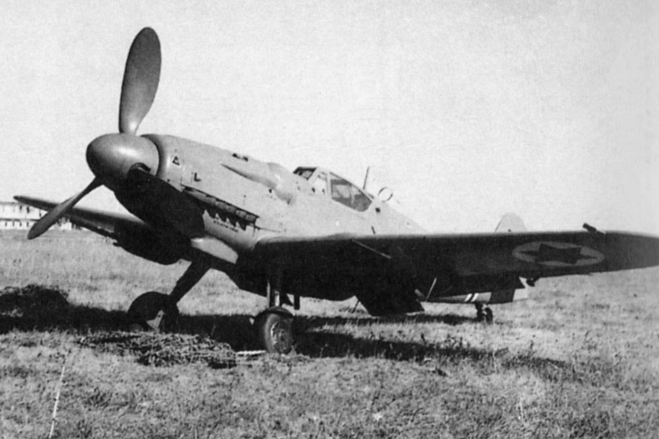 Ironically, the Cezch-built version of the Messerschmitt became the backbone of the nascent Israeli Air Force during its fight for independence in 1948. (IAF Museum)
