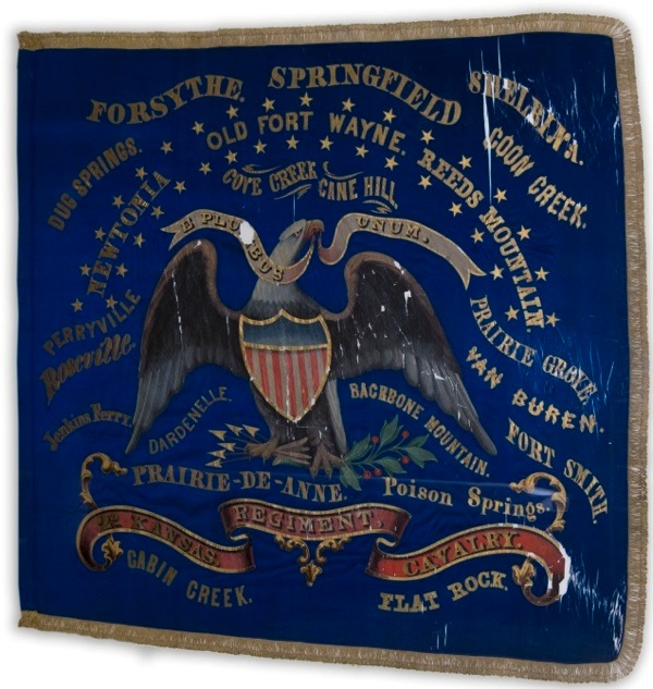 Second Kansas Cavalry Regimental Flag