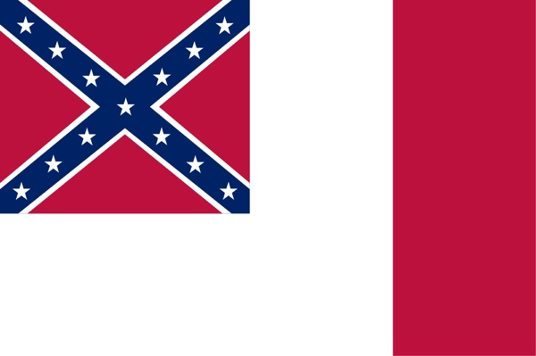 Third Confederate National Flag