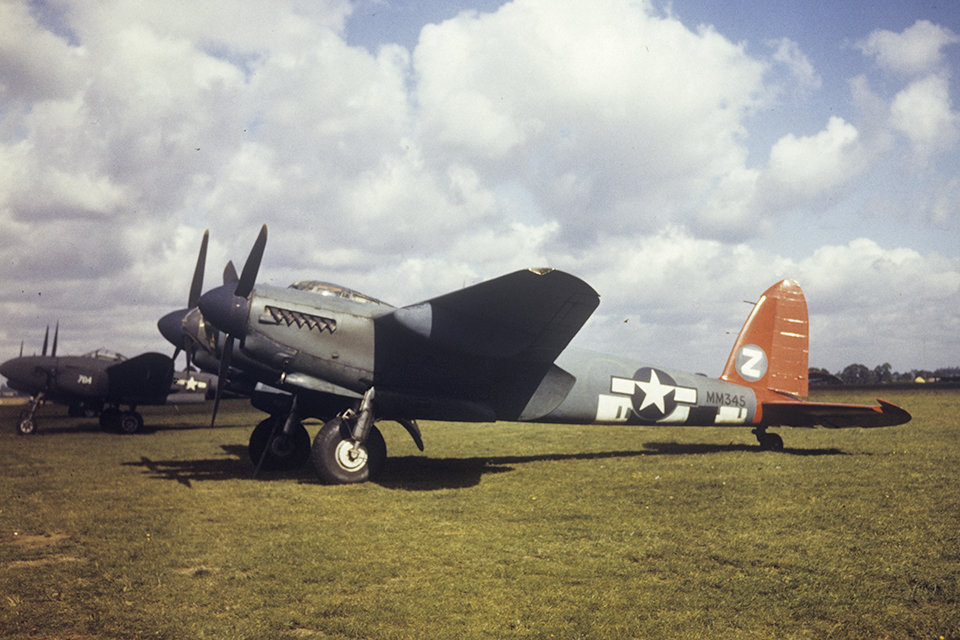 The Americans purchased a number of Mosquitos to operate as fast photoreconnaissance aircraft. This one served with the 25th Bomb Group. (IWM FRE 5443)