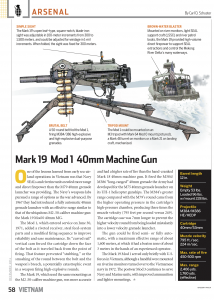 Mark 19 Mod 1 40mm Machine Gun