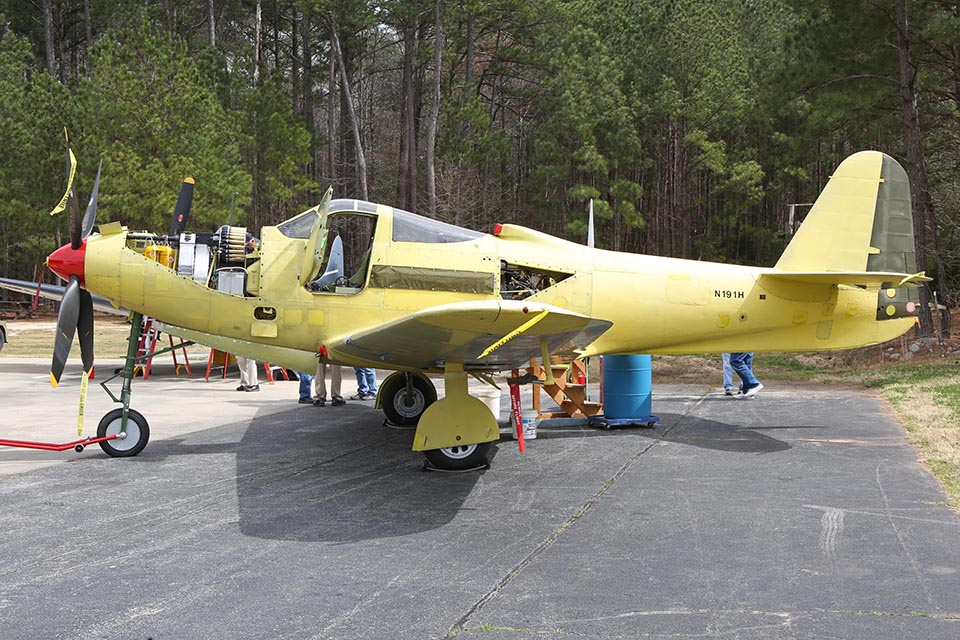 The Dixie Wing of the CAF is nearly ready for the first flight of their P-63A.