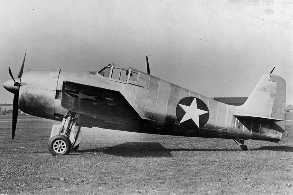 After the XF6F-1’s debut in June 1942, the basic design required very few changes. (National Archives)