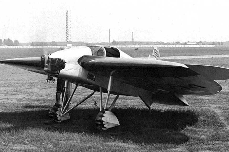 In 1932 the S-2 was clearly the oddest looking craft on any airfield. (HistoryNet Archives)