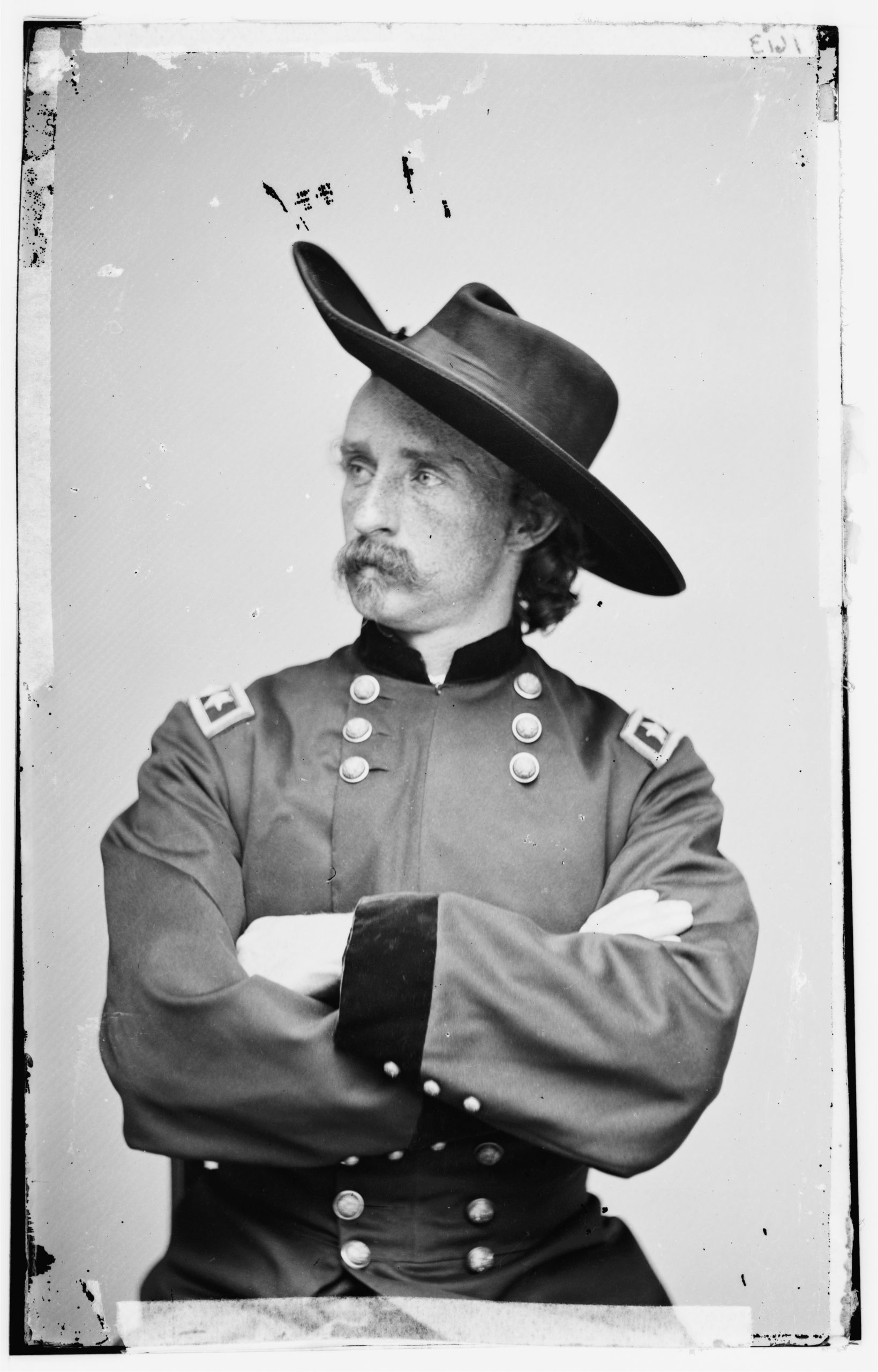 washington commanders general custer