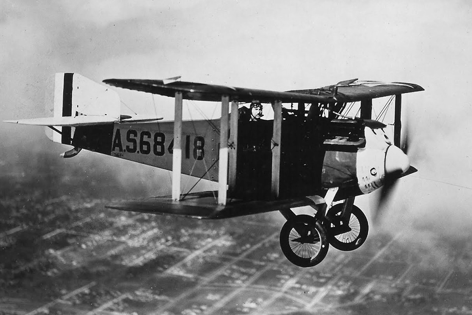 Boeing’s improvements to the original Thomas-Morse MB-3 design helped the company become one of the industry giants. (U.S. Air Force)