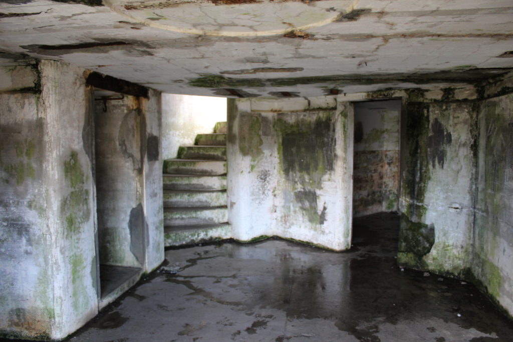 Interior view of Battery Russell. (Jessica Wambach Brown)