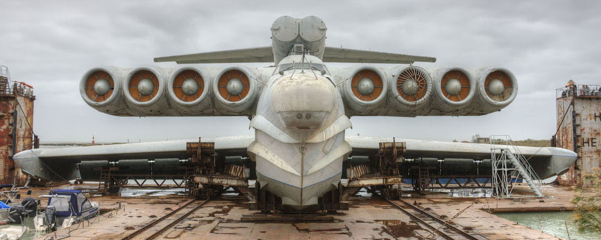Ekranoplan, the Soviet Union's Flying Ships