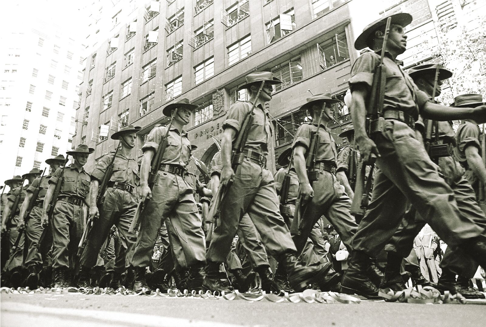 The Vietnam War became as divisive an issue in Australia as it was in the United States, sparking mass public protests. Unlike their American counterparts, however, returning Australian troops were publicly lauded. (Stuart MacGladrie/Fairfax Media via Getty Images)