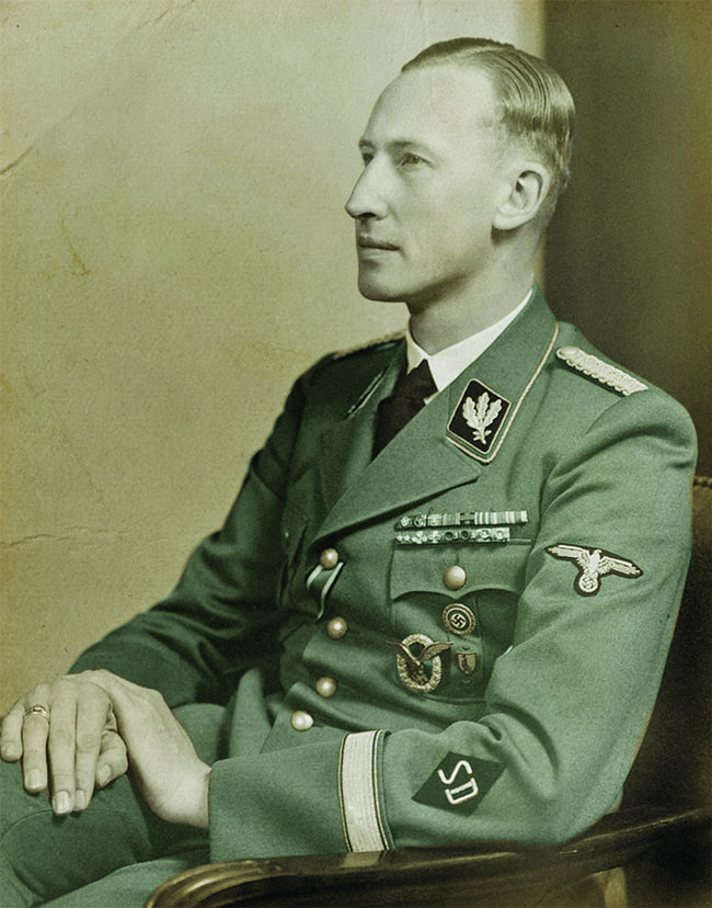SD commander Reinhard Heydrich. (AKG-Images/Fototeca Gilardi) 