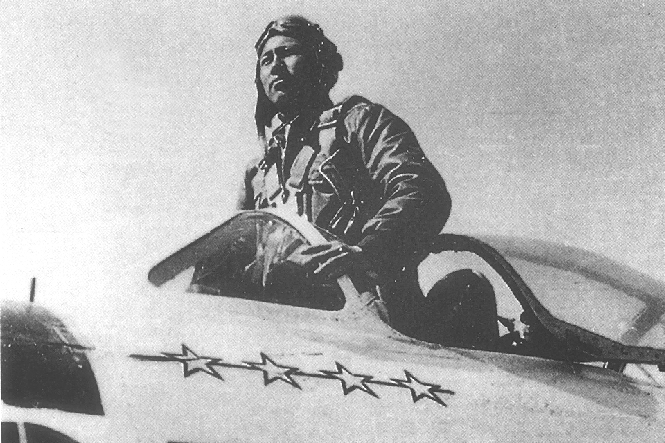 The Chinese credited Zhang Jihui with shooting down Davis, but fellow MiG pilot Hou Shujun later disputed his claim. (Courtesy of Raymond Cheung)