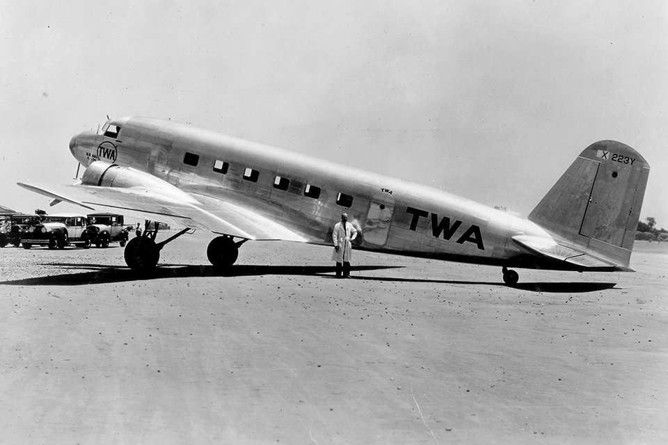 Douglas launched a legend in 1933 with the DC-1. (National Archives)