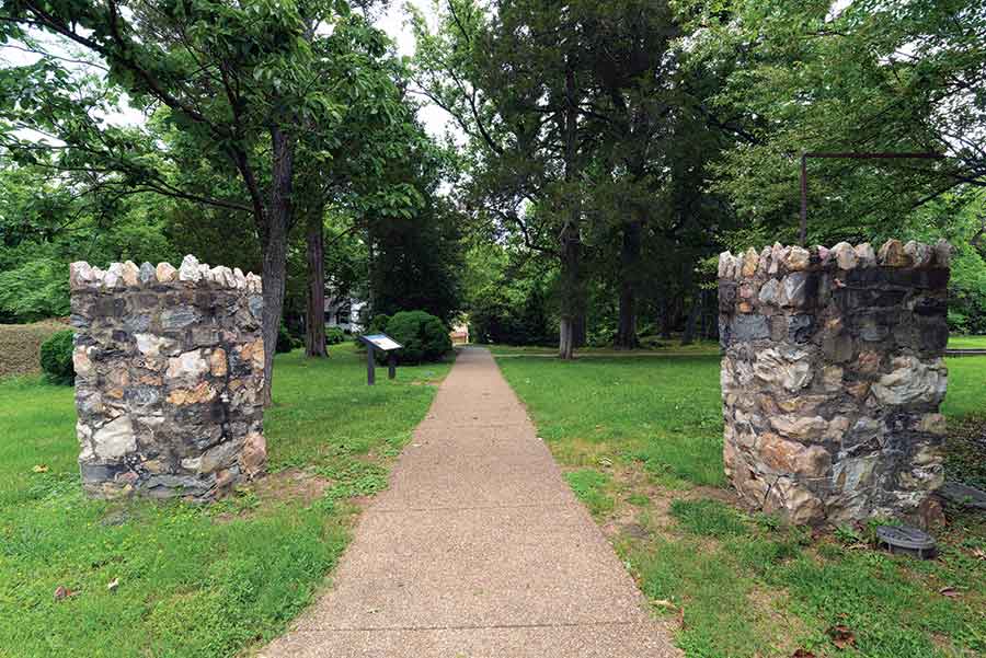 Fort C.F. Smith’s entrance (Melissa A. Winn)