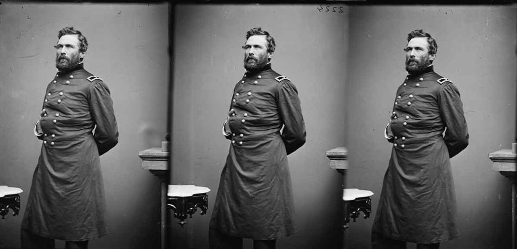Colonel Hiram Berry became a major general and was killed at Chancellorsville. (Library of Congress)