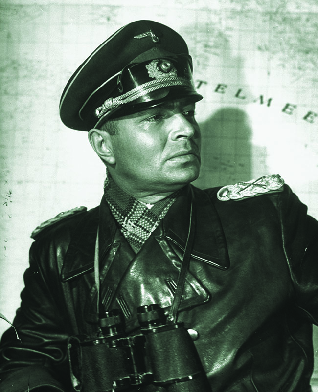 Rommel, played here by actor James Mason, is shown in the film as both apolitical and ethically courageous.