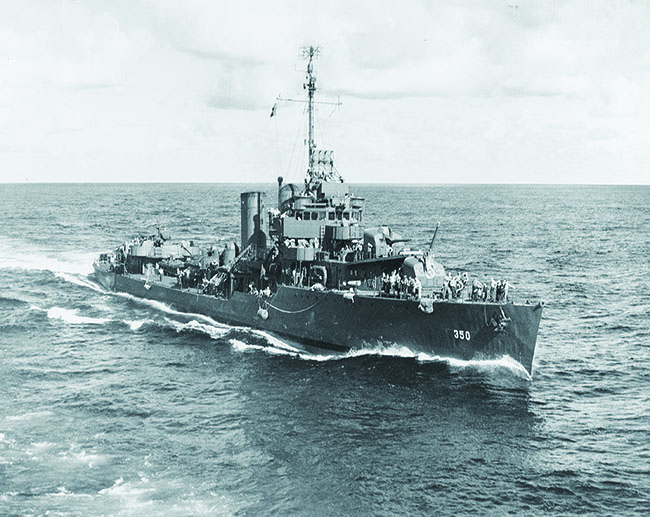 Destroyer USS Hull (Naval History and Heritage Command)