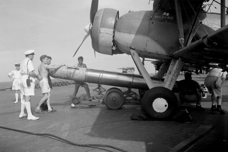 The Fairey Swordfish torpedo bomber was the glorious 'Stringbag' of the