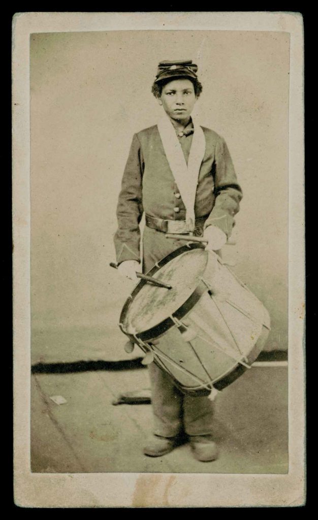 Taylor, a former slave, became the drummer of the 78th U.S. Colored Troops. (Library of Congress)