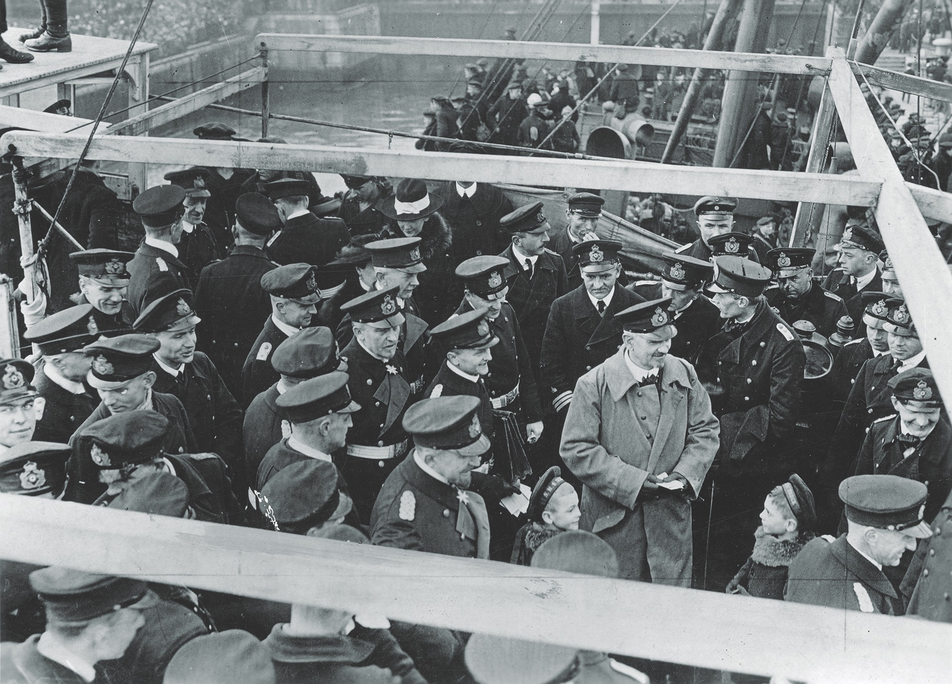  Rear Admiral Hans Ludwig von Reuter commanded the interned fleet at Scapa Flow. (Bundesarchiv)