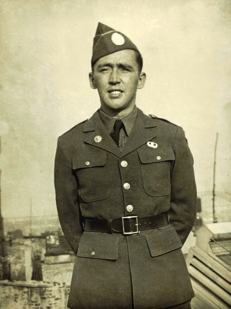Thomas J. Travers, a paratrooper,  was Venditti’s great-uncle. (Courtesy of Robert Venditti) 