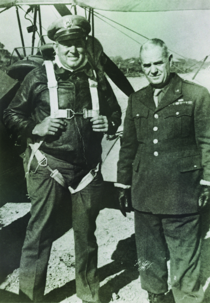 Reluctant to shelve Eifler after he suffered a serious head injury, "Wild Bill" Donovan (right) steered him toward new and challenging missions, culminating in Project Napko and an effort to insert Korean agents into Japan. (Office of Strategic Services/U.S. Army)