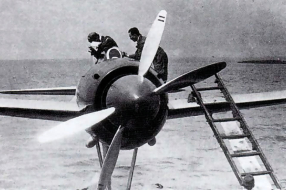 The “Norm’s” contrarotating propellers were a Japanese first. (HistoryNet Archives)