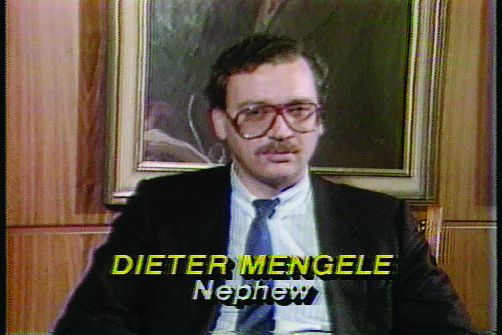 Dieter Mengele (above), nephew of the Nazi fugitive, maintained to Martin that he did not know his uncle's whereabouts, nor if he was alive or dead. (ABCNews Videosource) 