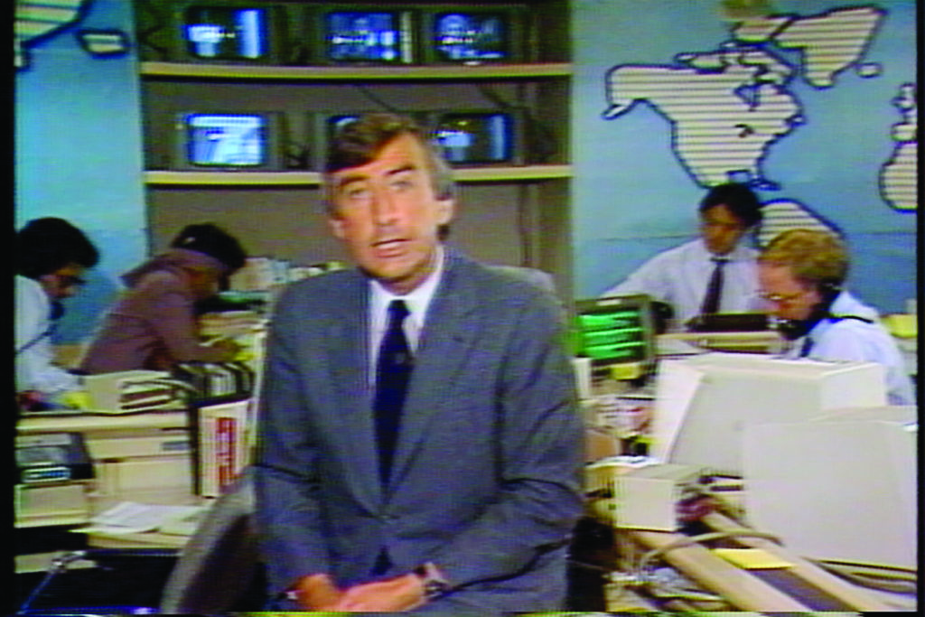 The author, John Martin (above), a longtime ABC News correspondent, led the network's search for Josef Mengele, an assignment initiated by its Director of Foreign News, Walter Porges (below). (ABCNews Videosource) 