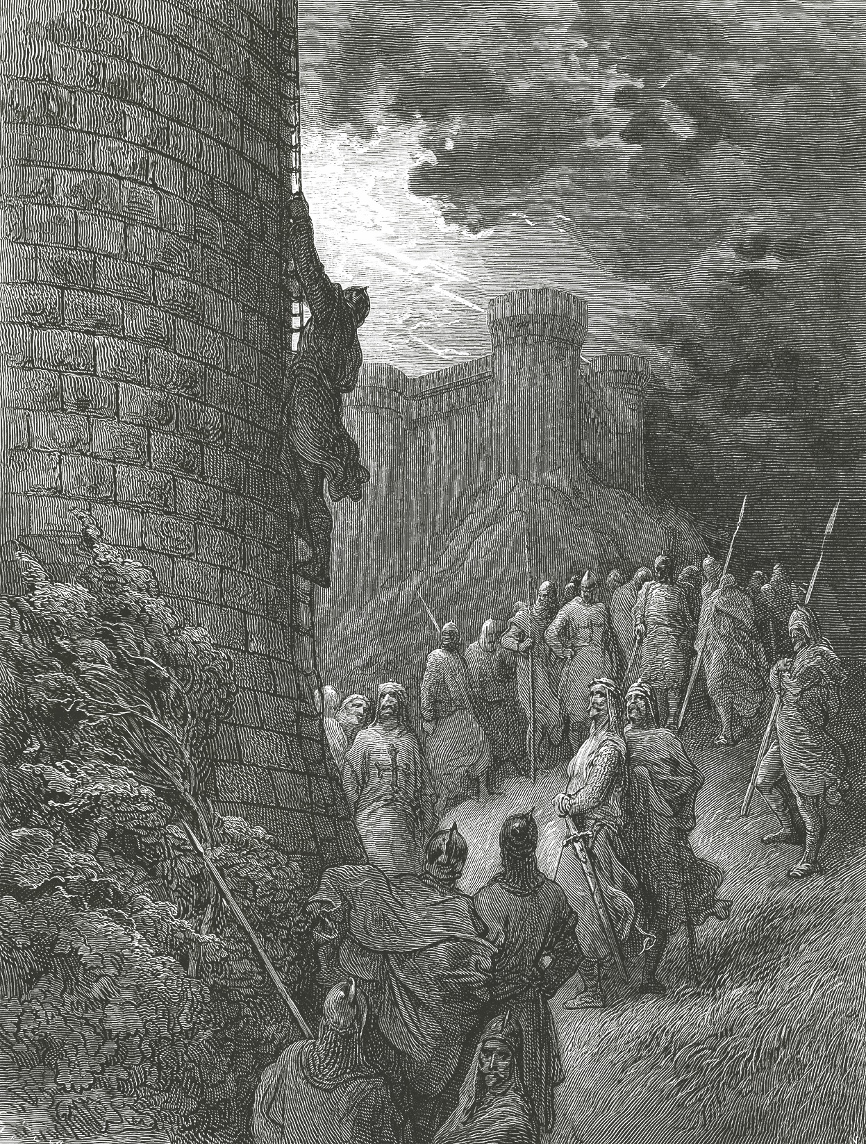 Bohemond’s dramatic tower climb secured his army entry to Antioch. (Interfoto, Alamy Stock Photo) 