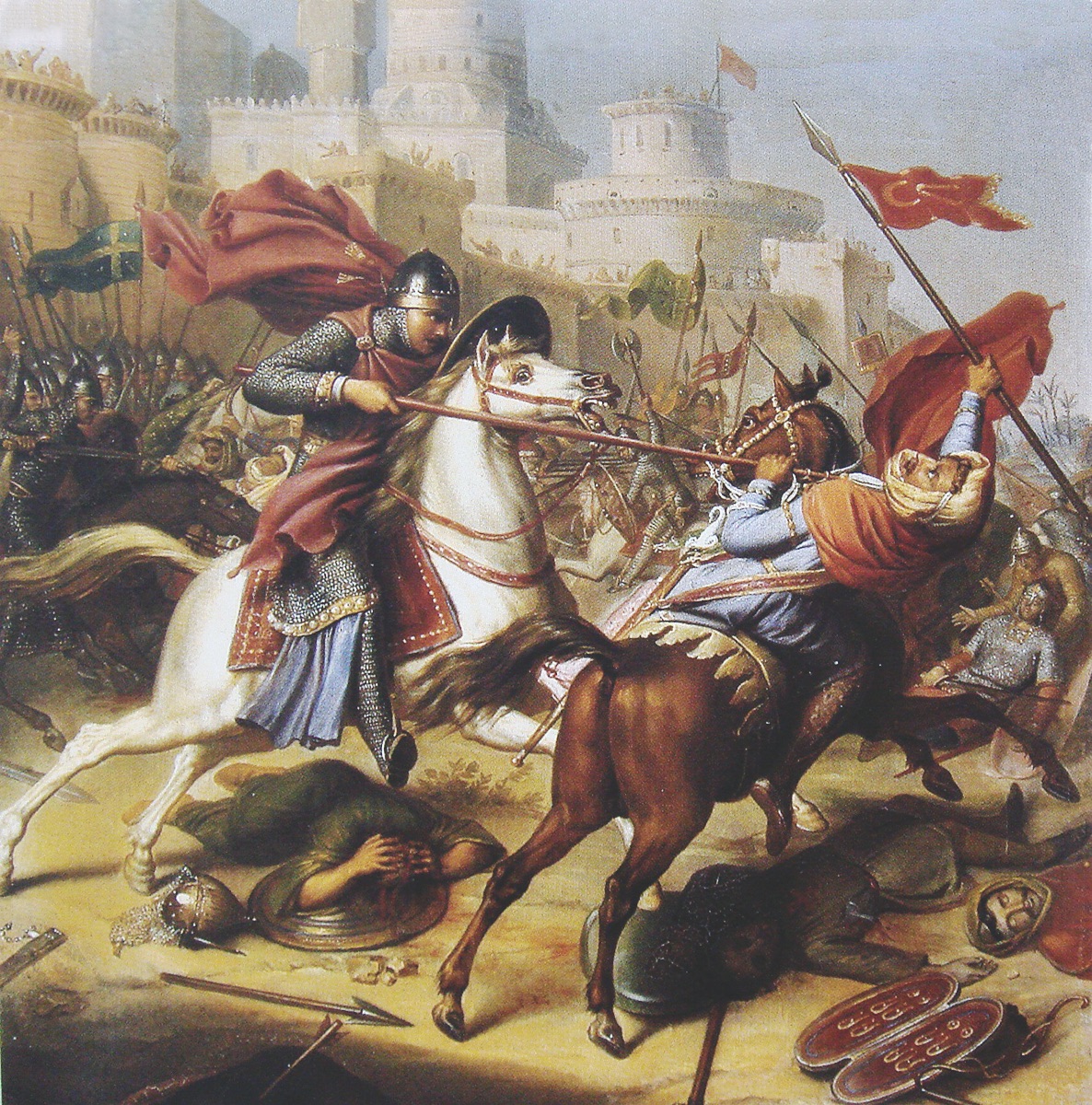  The Crusaders exploited Kerbogha’s slow reaction to rout his forces. (Chateau De Versailles)