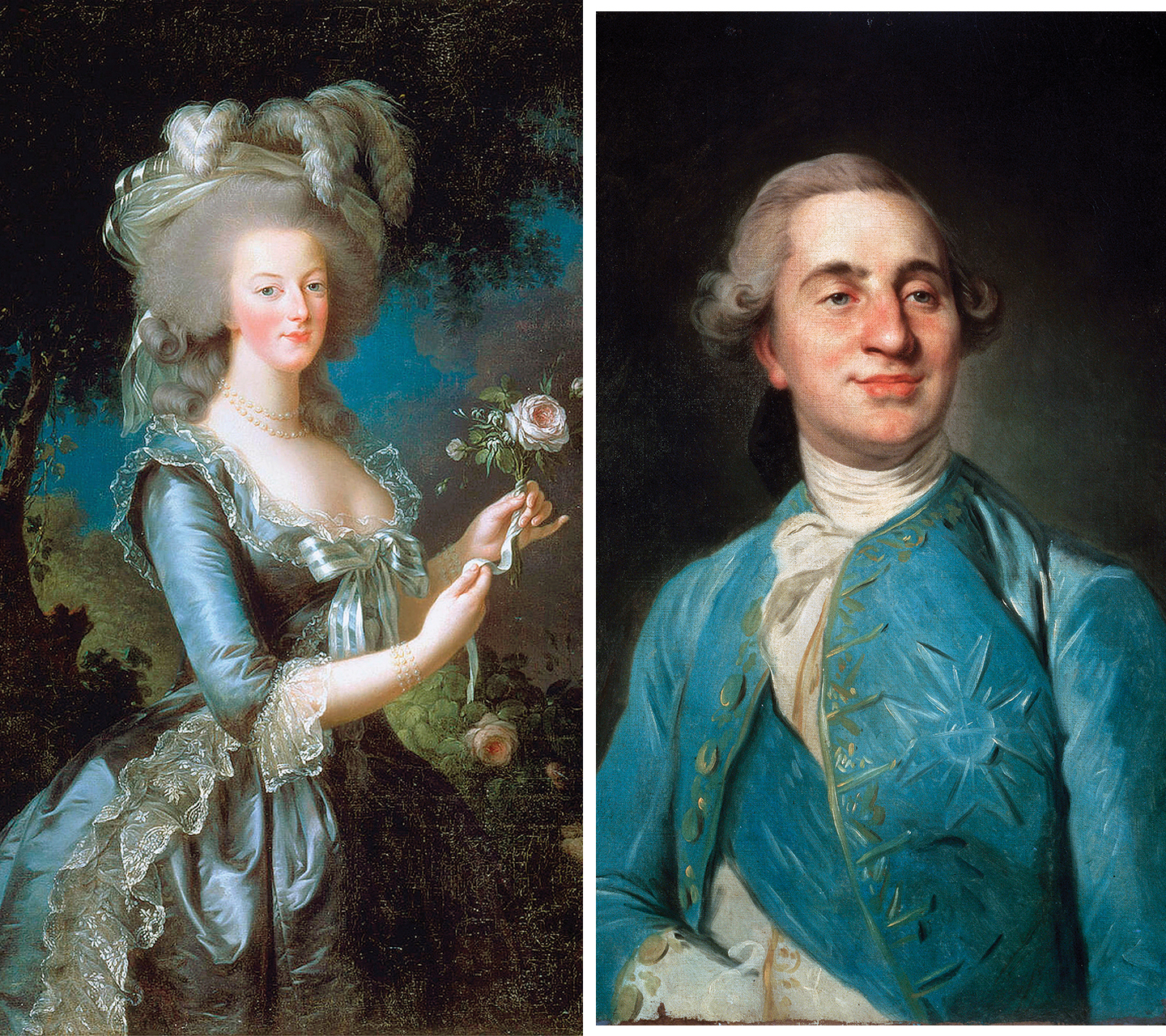 French Queen Marie Antoinette and King Louis XVI lent their weight to Asgill's case. (Heritage Image Partnership Ltd./Alamy Stock Photo; Heritage Images/Getty Images)