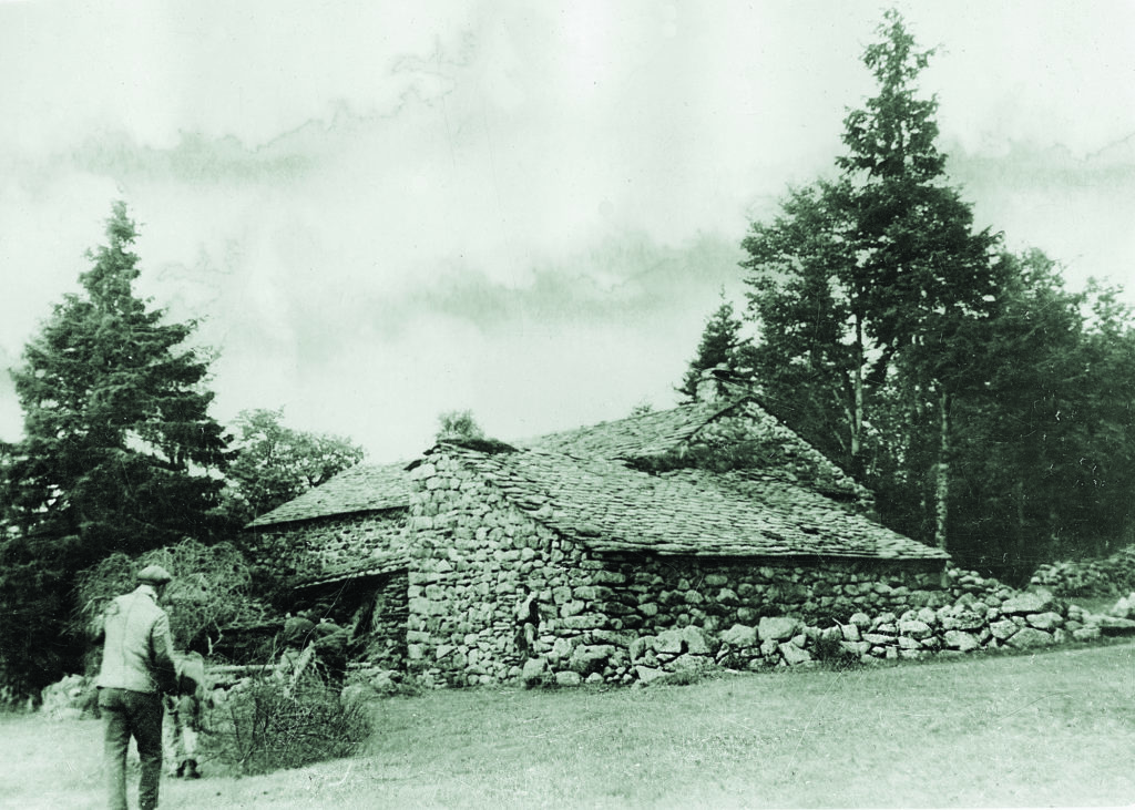 The Maquis used a series of farmhouses, like this one in the southern France village of Boussoulet, as safe houses. On McPherson’s long southward journey he visited several with mixed success. (National Archives)