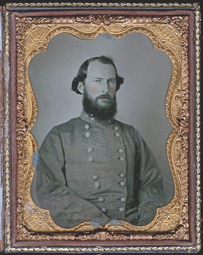 Bryan Grimes' bravado and quick thinking saved the Confederates from defeat at Spotsylvania's Mule Shoe in May 1864. (University of North Carolina at Chapel Hill)