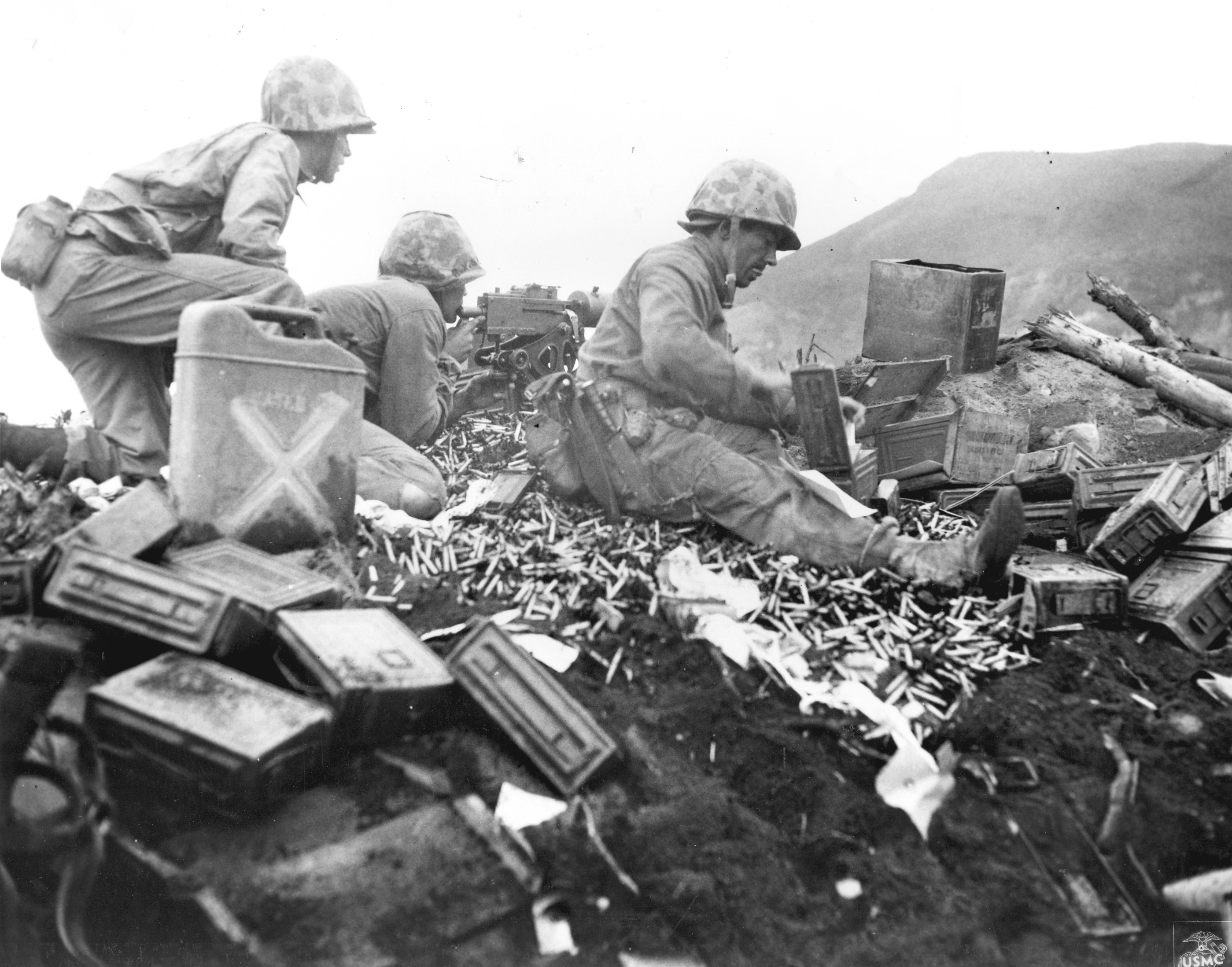 Вторая мировая информация. Американские солдаты в Японии в 1945.