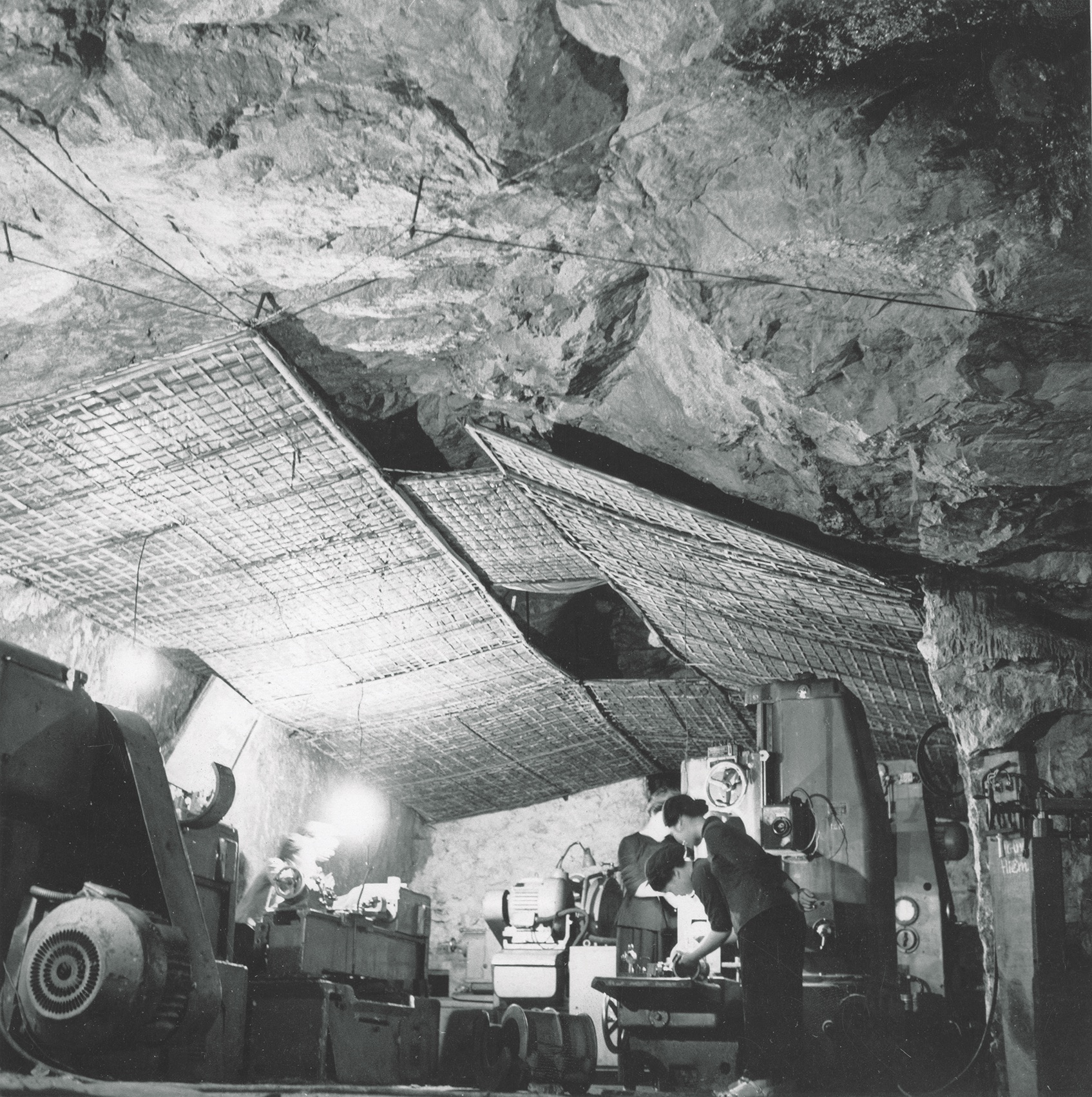 An auto repair shop in a cave near the Ho Chi Minh Trail supported the NVA’s efforts to keep its trail traffic secret. (Sovfoto/Universal Images Group via Getty Images)