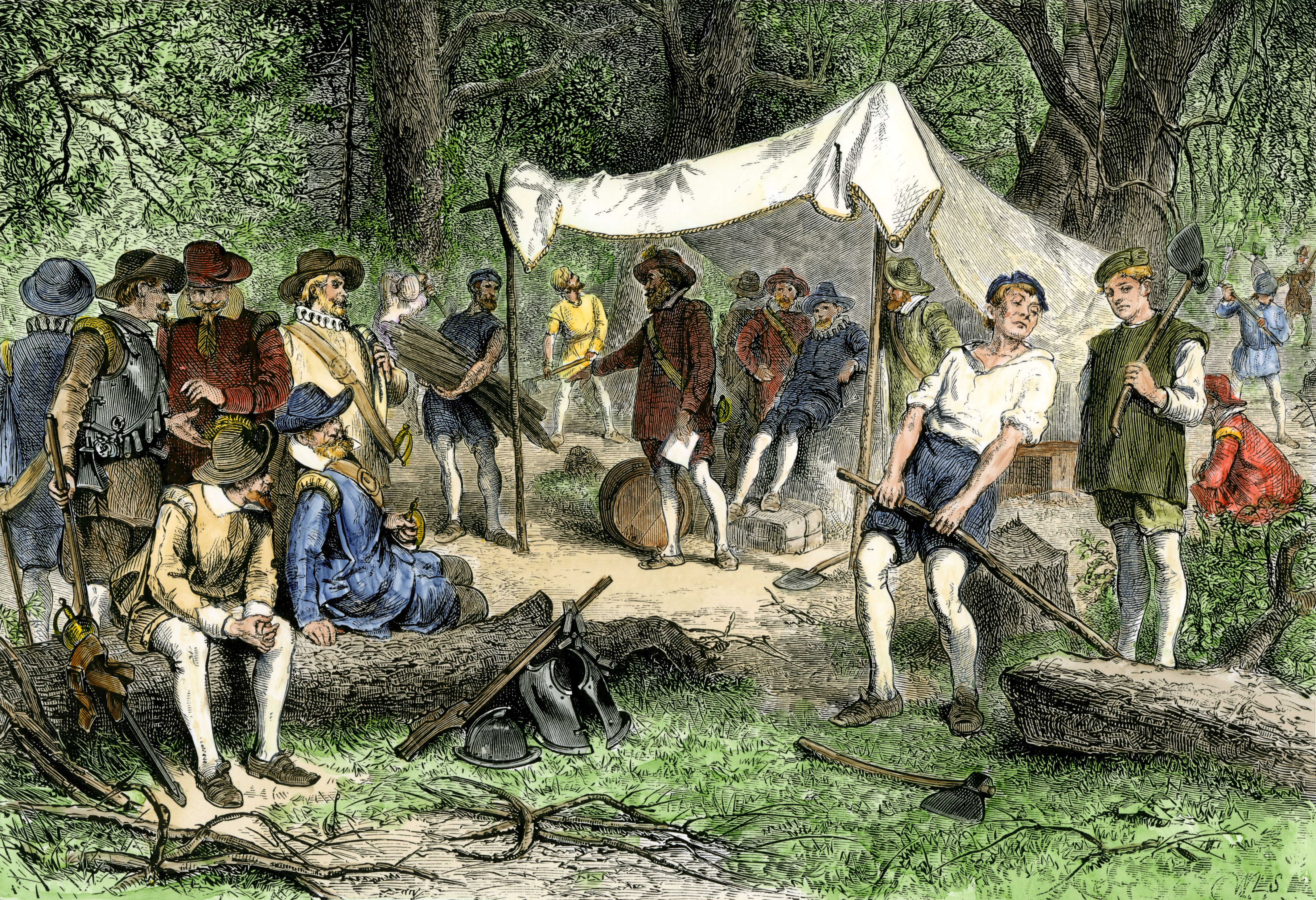 Потомок колонистов. Колонисты Северной Америки 17 век. Джеймстаун первые поселенцы. Джеймстаун первое поселение. Колонисты Северной Америки 1607.