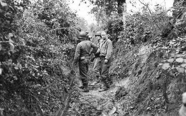 Dense hedgerows made the fighting tedious and incredibly lethal. (U.S. Army)