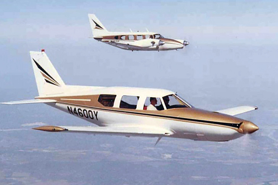 The Piper PA-33 briefly showed promise until the sole prototype crashed. (Piper Aircraft)