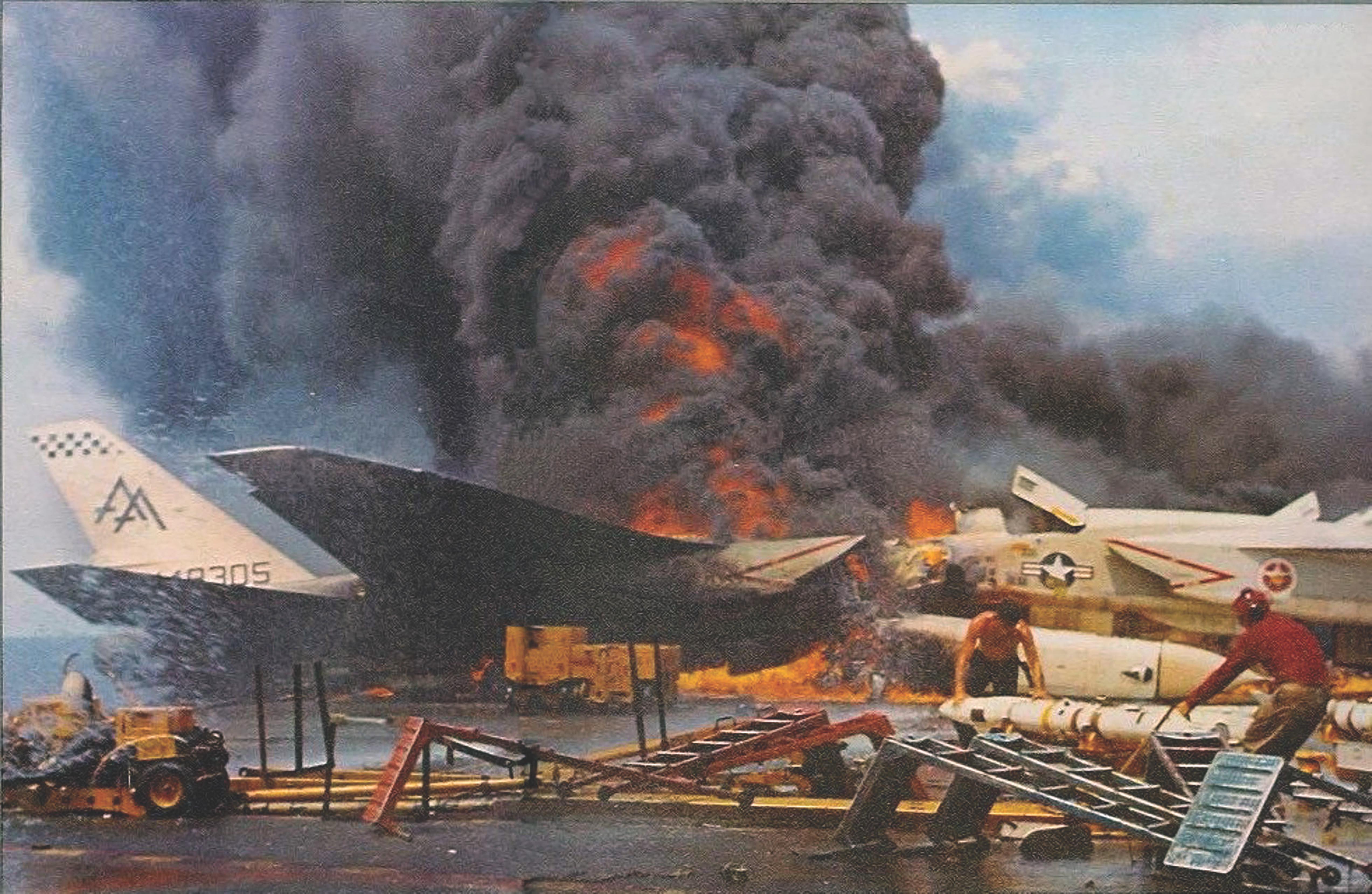 Flaming Flattops: Deadly Fires Struck U.S. Aircraft Carriers