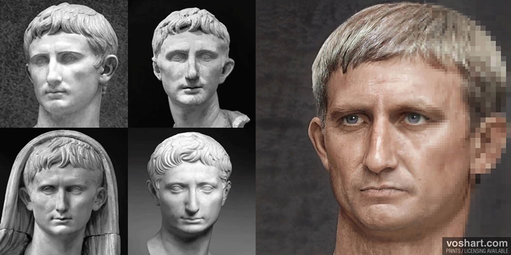 Face-to-Face with Rome’s Emperors: Artist Reconstructs the Caesars