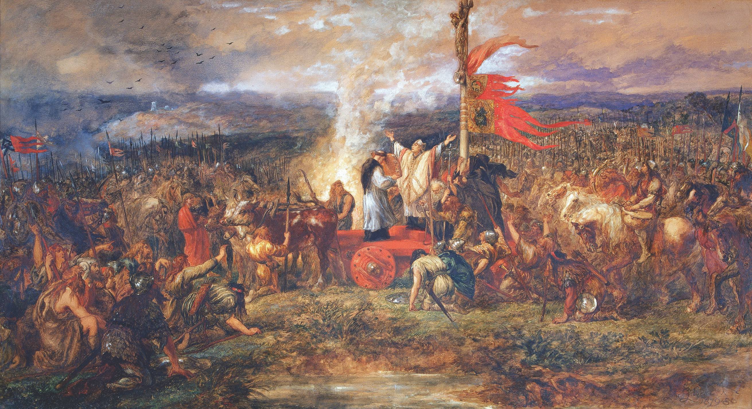 The Battle of the Standard / Guildhall Art Gallery