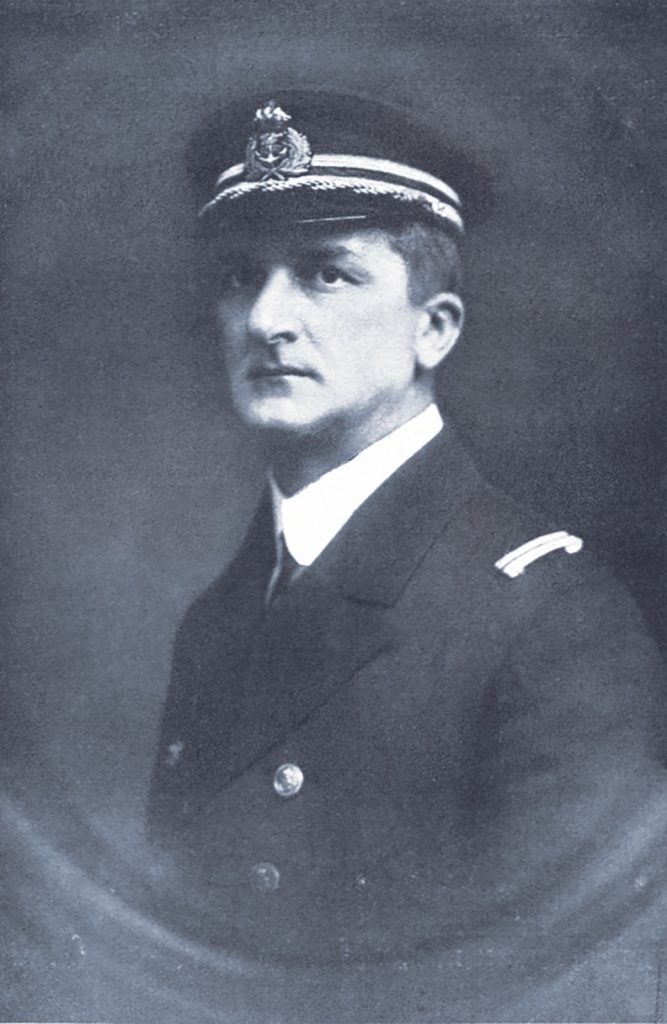 Horthy rose through the Austro-Hungarian navy to warship commander (above, in 1915, and below, in 1917) and eventually vice admiral. (K. & k. Hofphotograh C. Pietzner)