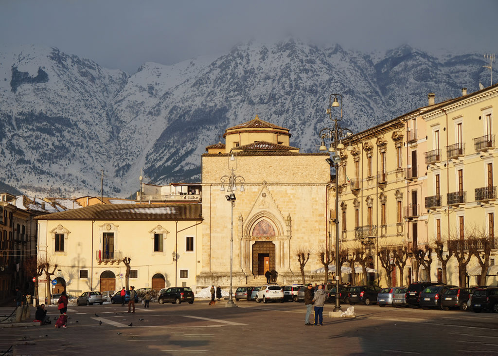 The mountains outside Sulmona offered refuge to the runaway POWs. (Brendan Sainsbury)
