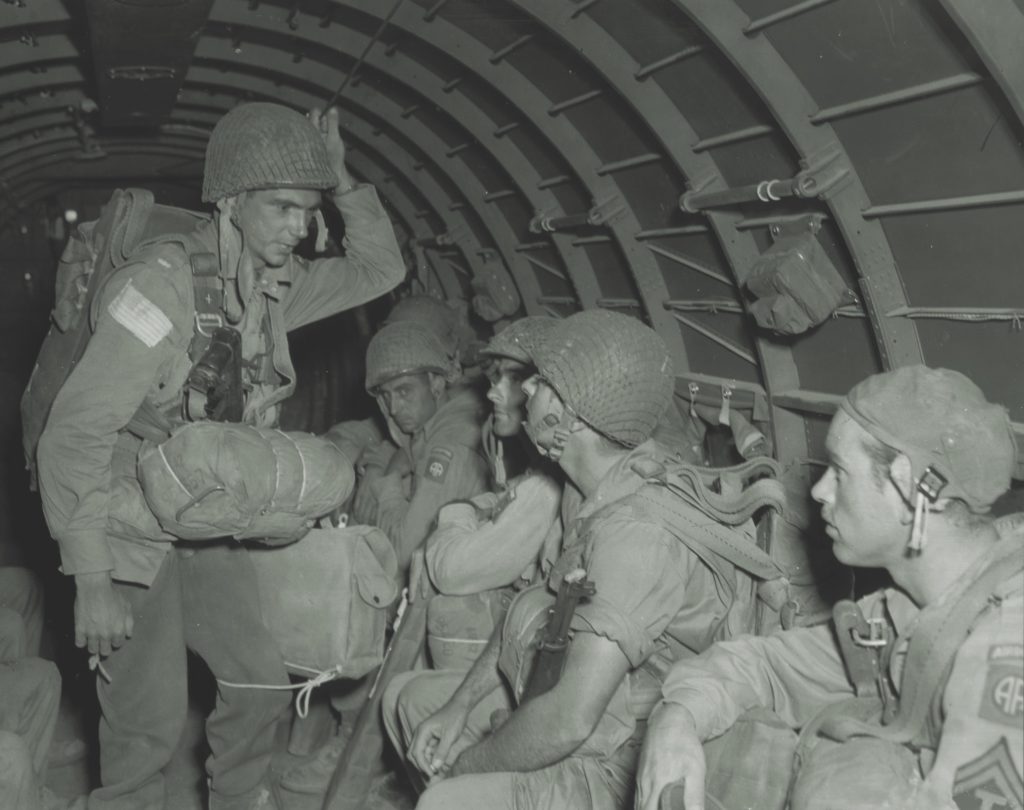 Aware of the hard lessons of Operation Mackall, commanders took steps to prevent friendly fire when 504th paratroopers jumped into Salerno, Italy, two months later. The general public, however, remained unaware of the disaster until an army reporter spoke of it. (National Archives)