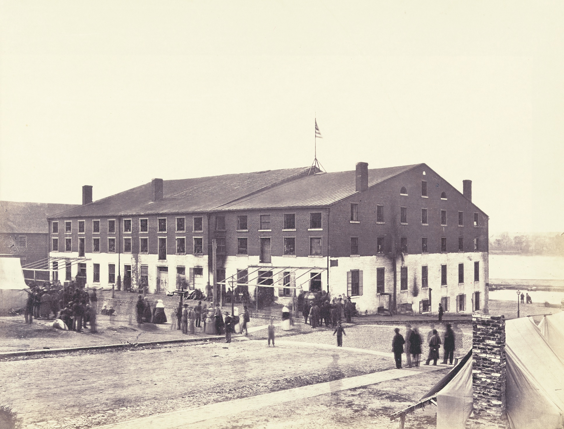 Though he was distant from the fighting at Gettysburg, Fortescue suffered a worse fate than Donaldson or Rawle when he was captured and sent to Libby Prison. (Library of Congress)