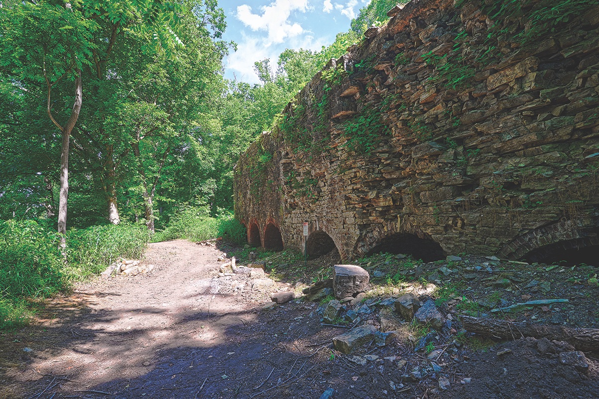 Union troops hid from hostile gunfire in these Boteler’s Cement Mill kilns located along the Potomac River. Friendly Union artillery fire killed a number of them. (Photo by Melissa A. Winn)