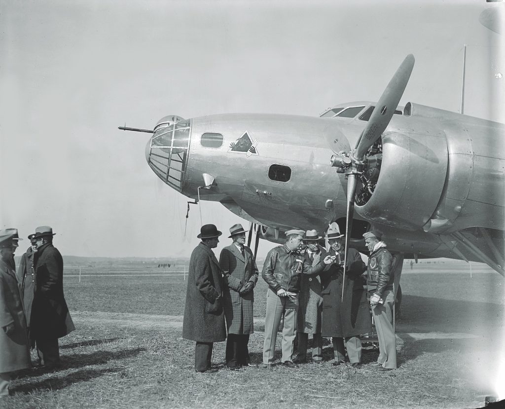 Craig aided a future ally by permitting Britain to purchase some early B-17s (above)—something the Army Air Corps had opposed. Such planning left Marshall (below) on firmer ground when he took over as chief of staff on September 1, 1939. (Library of Congress)