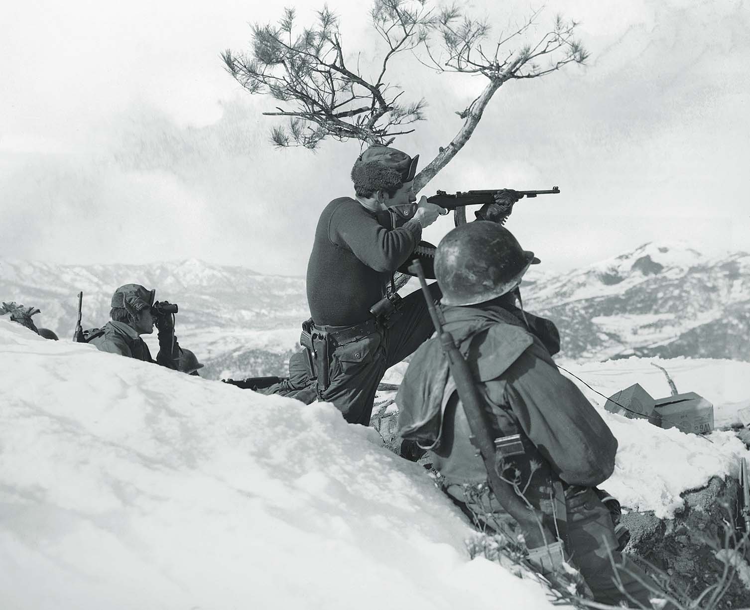 In the days before moving into Chipyong-ni the 23rd RCT had repeatedly engaged the Chinese, winning the hard-fought Battle of the Twin Tunnels on Feb. 1, 1951. / Life Picture Collection